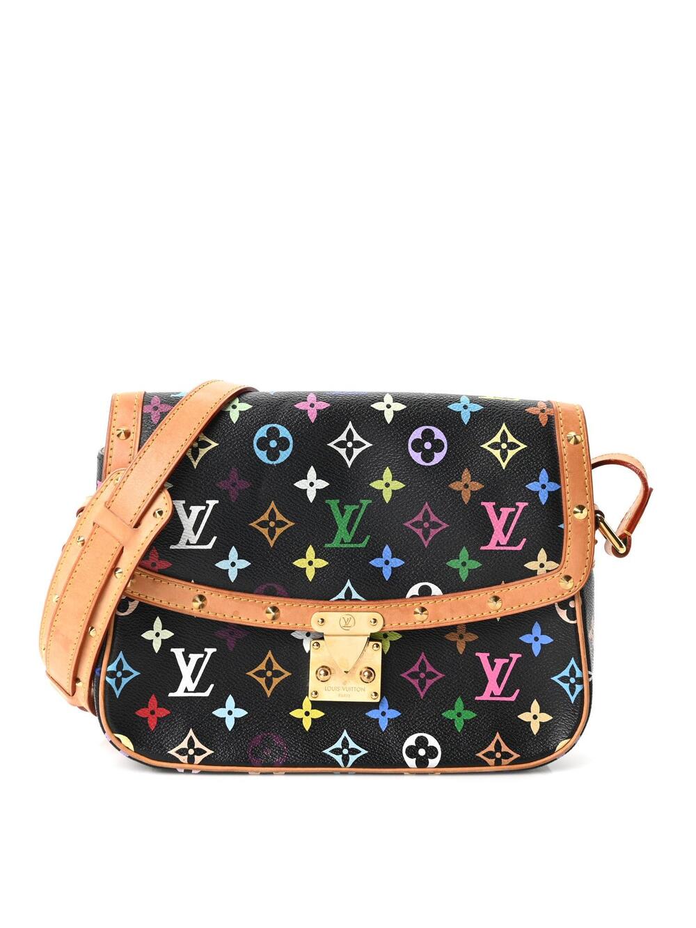 Louis Vuitton Multicolor Sologne Black #318902L12B